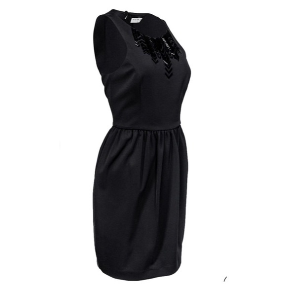 Trina Turk Dress Cocktail Black Dress Chic & Elevated Sleeveless Dress Size 4 - Picture 8 of 16